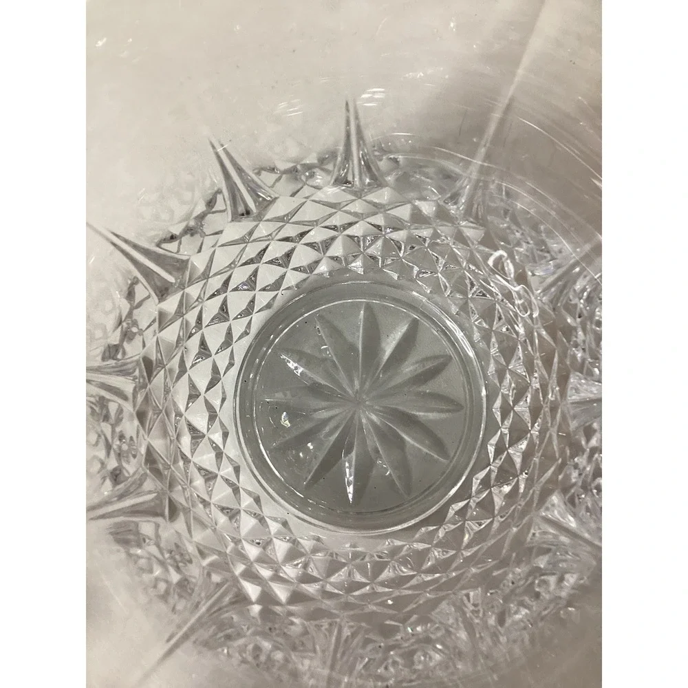 Vintage French Heavy Crystal Glass Champagne Ice‎ Bucket Barware